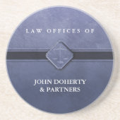 Vintage Justizskala Getränkeuntersetzer (Vorne)