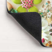 Vintage Juwelen BlumenMousepad Mousepad (Ecke)