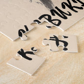 Vintage Kabuki Ästhetik Funny Japanisch Custom Puzzle (Seite)