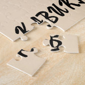 Vintage Kabuki Ästhetik Funny Japanisch Custom Puzzle (Seite)