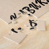 Vintage Kabuki Ästhetik Funny Japanisch Custom Puzzle (Seite)