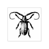 Vintage Käfer-Abbildung Gummistempel (Prägung)