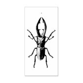 Vintage Käfer-Abbildung Gummistempel (Prägung)