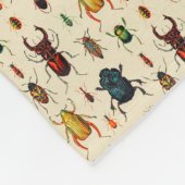 Vintage Käfer Fleecedecke (Ecke)