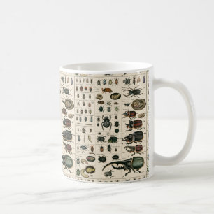 Vintage Käfer-Illustration Kaffeetasse