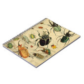 Vintage Käfer-Illustration Notizblock (Linke Seite)