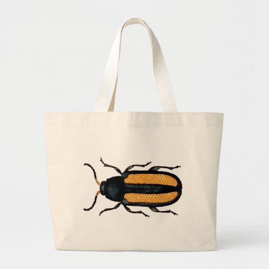 Vintage Käfer-Tasche Jumbo Stoffbeutel (Vorne)