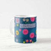 Vintage Kaffee-Blumenkohl-Tasse Kaffeetasse (Vorderseite Links)