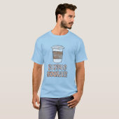 Vintage-Kaffee Hurra T-Shirt (Vorne ganz)