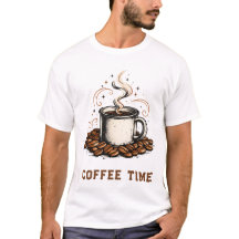 Vintage Kaffee-Liebhaber T-Shirt | Retro Emaille-C