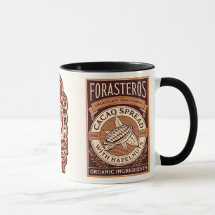 Vintage-Kaffee Shadbkosha und Cocoa Brown Tasse