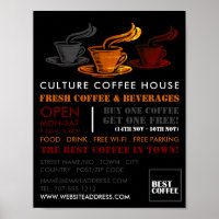 Vintage Kaffee-Tasse, Barista, Café, Coffeehouse