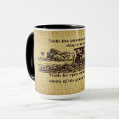 Vintage Kaffee-Tasse Bauers-Jesajas 28 Tasse (Vorderseite Links)