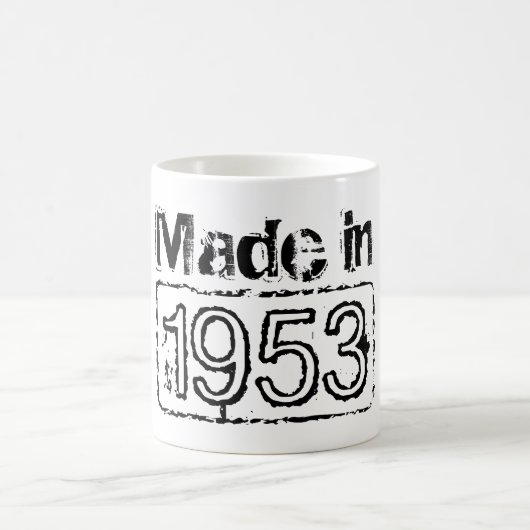 Vintage Kaffee-Tasse mit kundenspezifischem Kaffeetasse (Mittel)