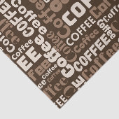 Vintage-Kaffee-Typografie-Muster (1) Seidenpapier (Ausschnitt)