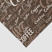 Vintage-Kaffee-Typografie-Muster (3) Seidenpapier (Ausschnitt)