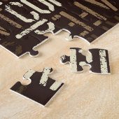 Vintage Kaffeeerlebnis Nahtloses Muster Puzzle (Seite)