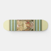 Vintage Kaffeemaschine Skateboard (Horizontal)