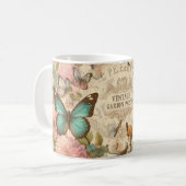 Vintage-Kaffeetasse Kaffeetasse (Vorderseite Links)