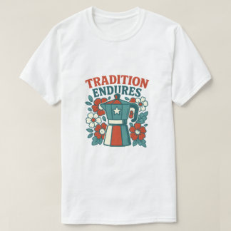 Vintage Kaffeetradition Moka Pot T-Shirt
