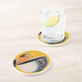 Vintage Kaffeewerbung Getränkeuntersetzer (Seite)