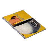 Vintage Kaffeewerbung Notizblock (Rechte Seite)