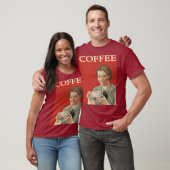 Vintage Kaffeewerbung T-Shirt (Unisex)