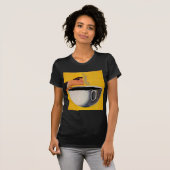 Vintage Kaffeewerbung T-Shirt (Vorne ganz)