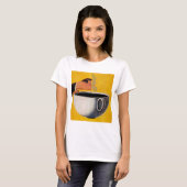 Vintage Kaffeewerbung T-Shirt (Vorne ganz)