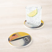 Vintage Kaffeewerbung Untersetzer (Seite)