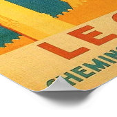 Vintage Kairo Reisewerbung Poster (Ecke)