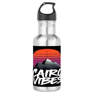 Vintage Kairo Vibes Ägyptischer Streetstyle & Re Edelstahlflasche
