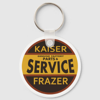 Vintage Kaiser Frazer Serviceschild Schlüsselanhänger