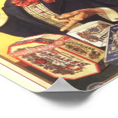 Vintage kaiserliche russische Werbung Poster (Ecke)