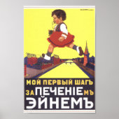 Vintage kaiserliche russische Werbung Poster (Vorne)