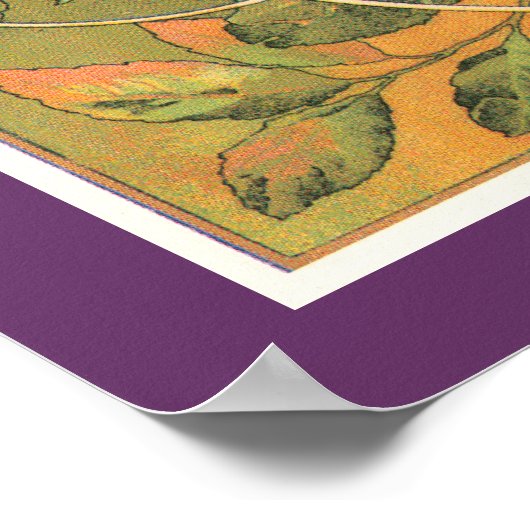 Vintage Kaiserpaletten Poster (Ecke)