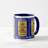 Vintage Kakaoanzeigen Tasse (VorderseiteRechts)