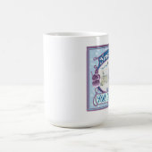 Vintage-Kakaoschokoladen-Etikett Schneemann Tee- o Kaffeetasse (Mittel)