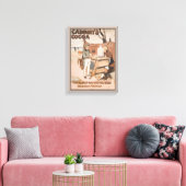 Vintage Kakaowerbung von Cadbury Leinwanddruck (Insitu (Wohnzimmer))