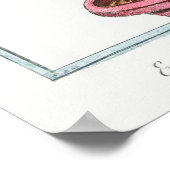 Vintage Kakteen/Sukkulente Illustration Poster (Ecke)