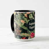 Vintage Kakteen Tasse (Vorderseite Links)