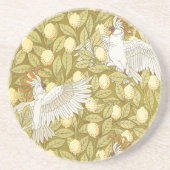 Vintage Kakteen und Zitronen Getränkeuntersetzer (Vorne)
