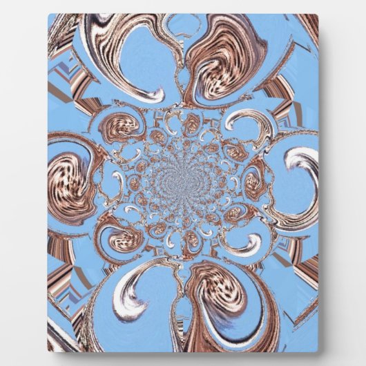 Vintage Kaleidoskop-Kunstdruckkunst Fotoplatte (Vorderseite)