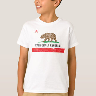 Vintage Kalifornien-Flagge T-Shirt