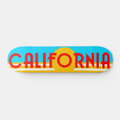 Vintage Kalifornien-Logo-Skate-Plattform Skateboard (Horizontal)