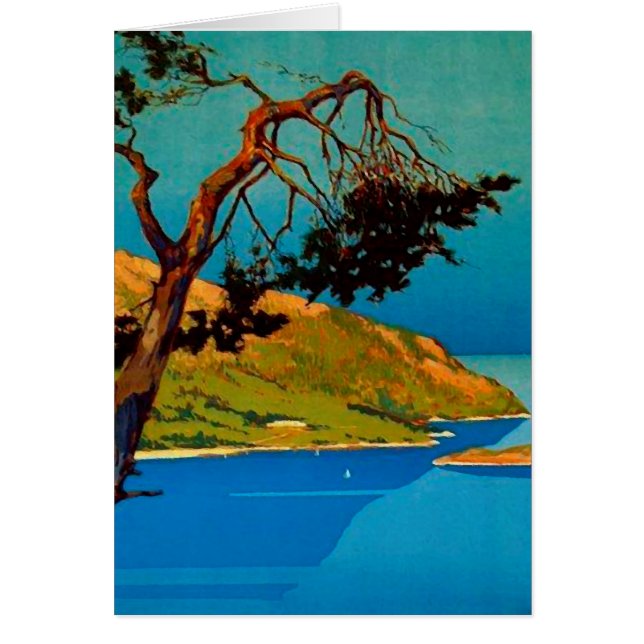 Vintage kalifornische Küstenreise (Vorne)