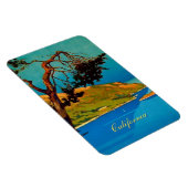 Vintage kalifornische Küstenreise Magnet (Rechte Seite)