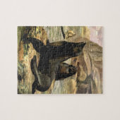 Vintage kalifornische Seelöwen von CE Swan Puzzle (Horizontal)