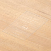 Vintage Kalligrafie-Hochzeit Acryleinladungen (Ablage )