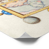 Vintage Kalligrafie Poster (Ecke)